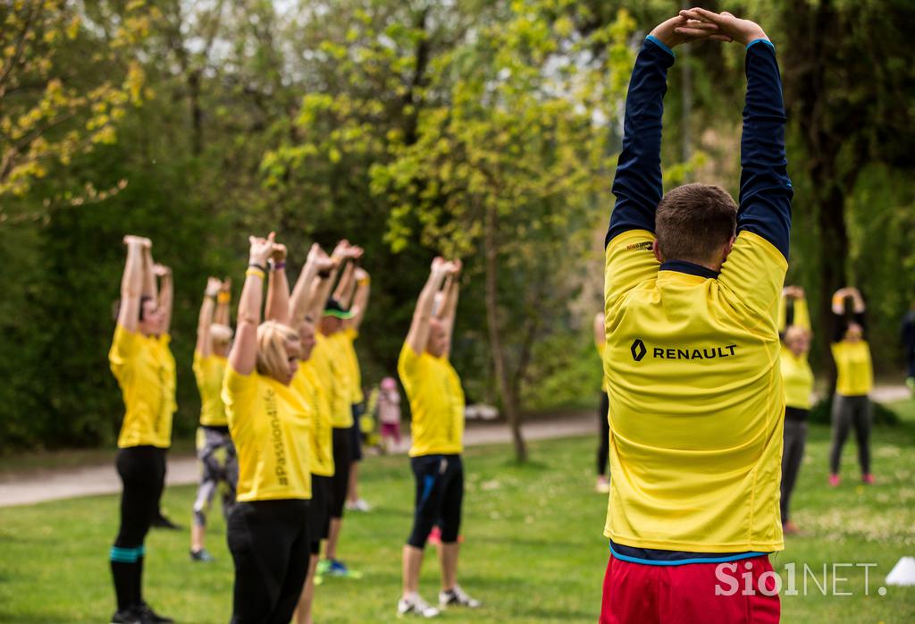 Passion4Life Renault Wings for Life skupni trening Zbilje Vid Ponikvar