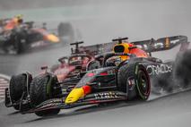 Suzuka štart Verstappen Leclerc