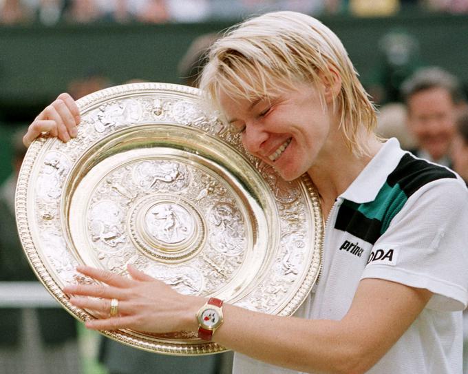 Jana Novotna je osvojila Wimbledon leta 1998. | Foto: Reuters