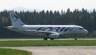 Adria Airways in Air Canada z dogovorom o poletih pod skupno oznako