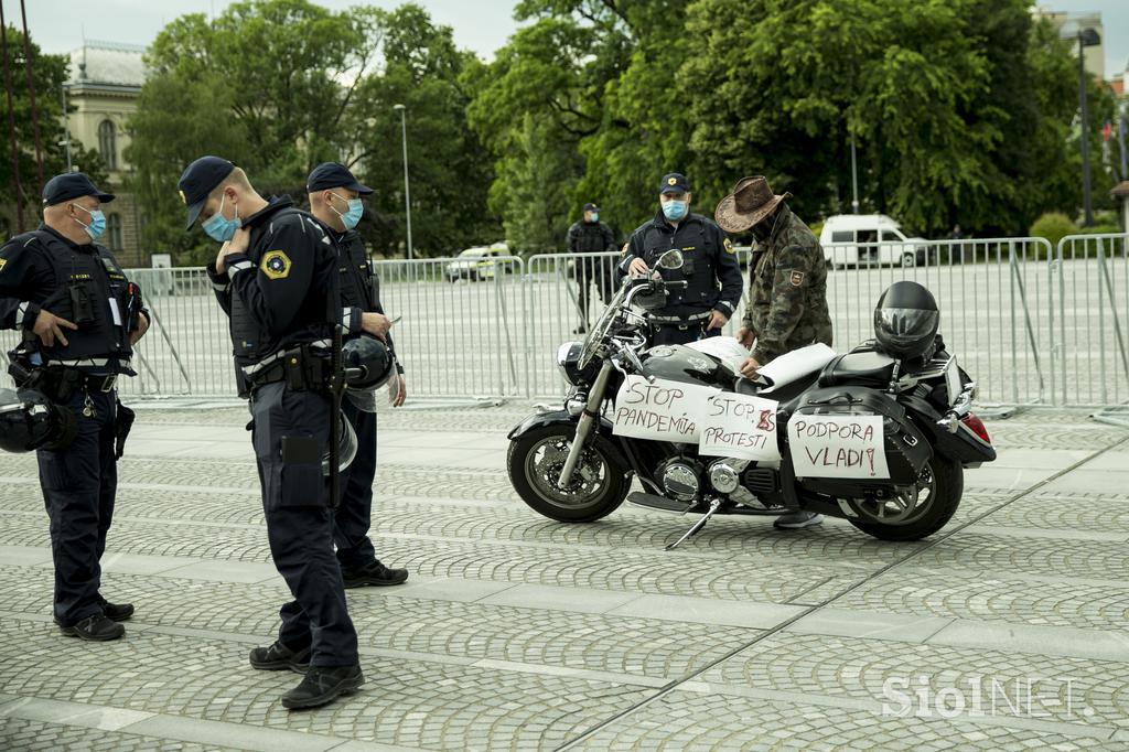 Protesti Ljubljana