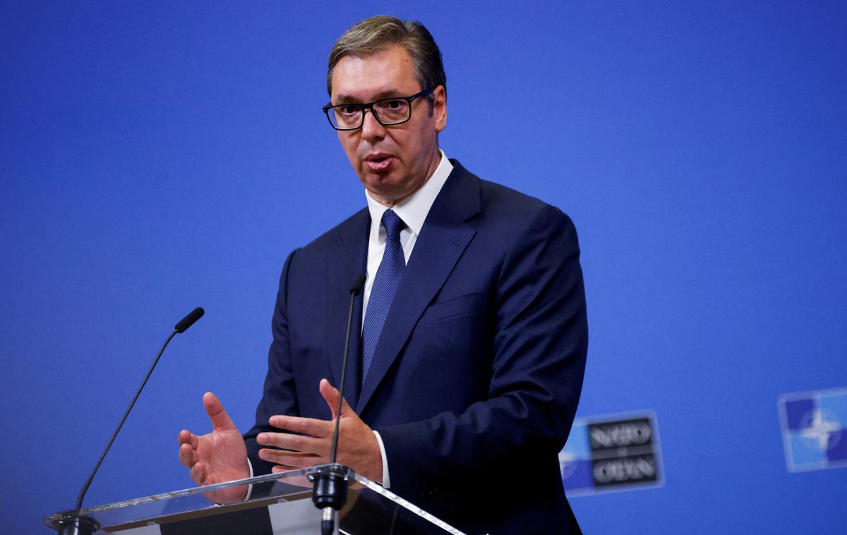 Vučić | Vučić in Kurti sta se v okviru dialoga nazadnje sestala 18. avgusta. | Foto Reuters