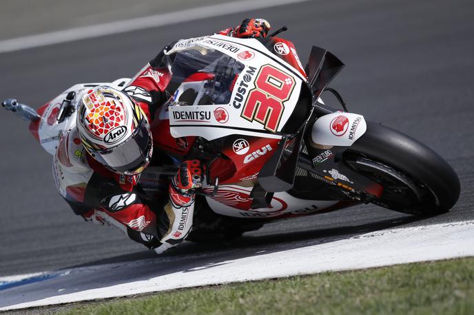 Takaaki Nakagami | Takaaki Nakagami bo prvič v karieri štartal s prvega mesta. | Foto Reuters