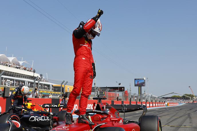 Charles Leclerc | Chalres Leclers bo nedeljsko dirko za VN Francije začel s prvega startnega mesta. | Foto Reuters