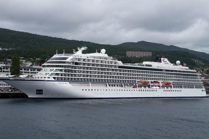 MS Viking Sky | Viking Sky v pristanišču Molde leta 2017 | Foto Wikimedia Commons