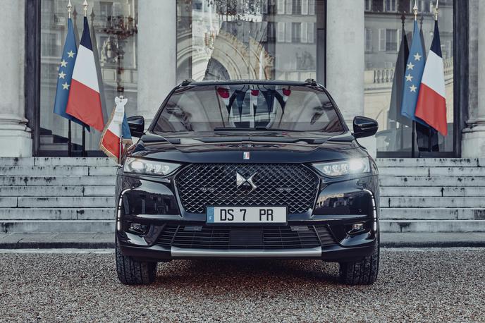 DS 7 crossback Macron | Emmanuel Macron je sedmi francoski predsednik, ki uporablja avtomobile DS. | Foto DS Automobiles