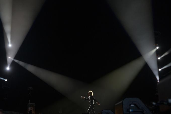 Mick Jagger je s to Mirovo fotografijo najavil koncert v Amsterdamu.  | Foto: Miro Majcen