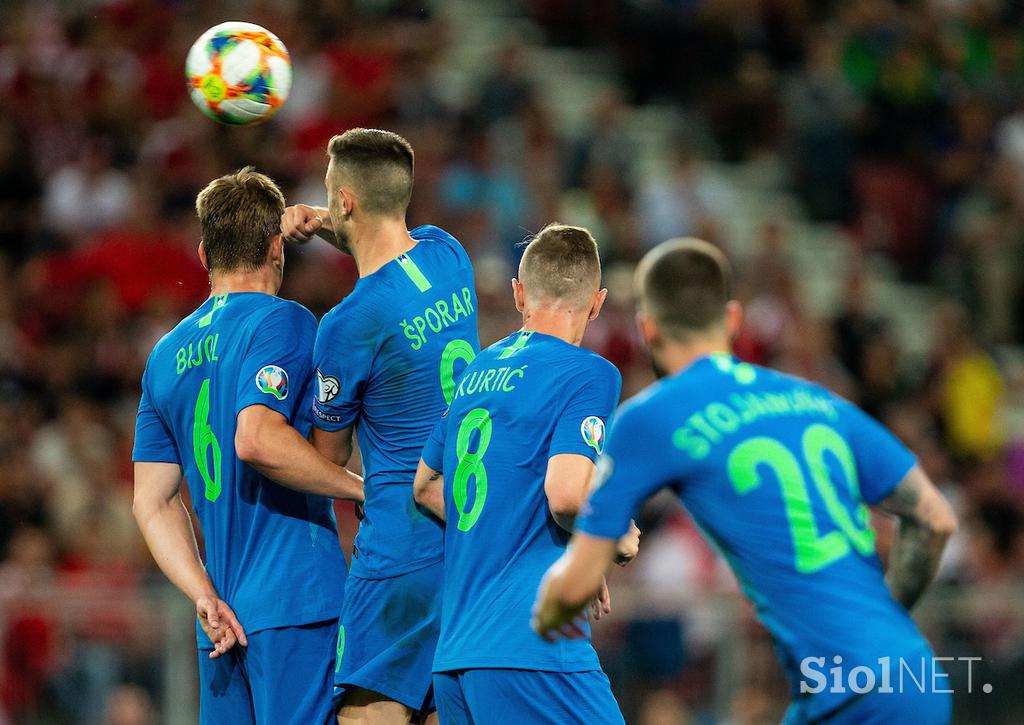 slovenska nogometna reprezentanca Avstrija Celovec kvalifikacije Euro 2020