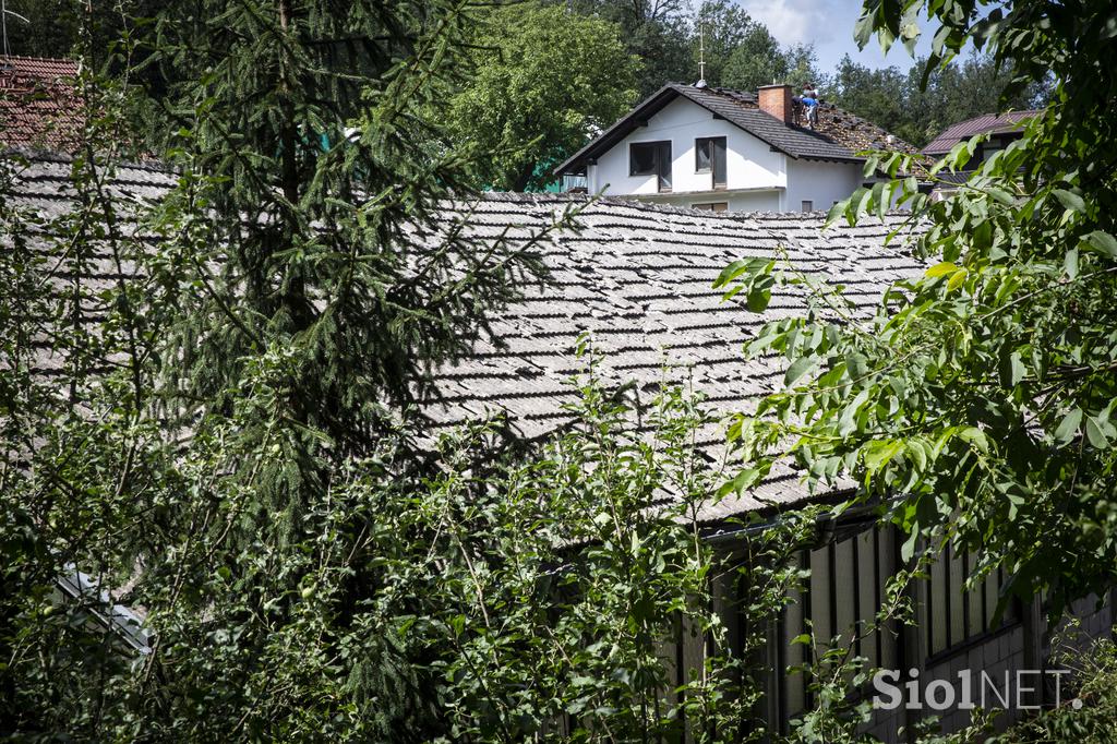 Posledice toče v Črnomlju, v Beli krajini.