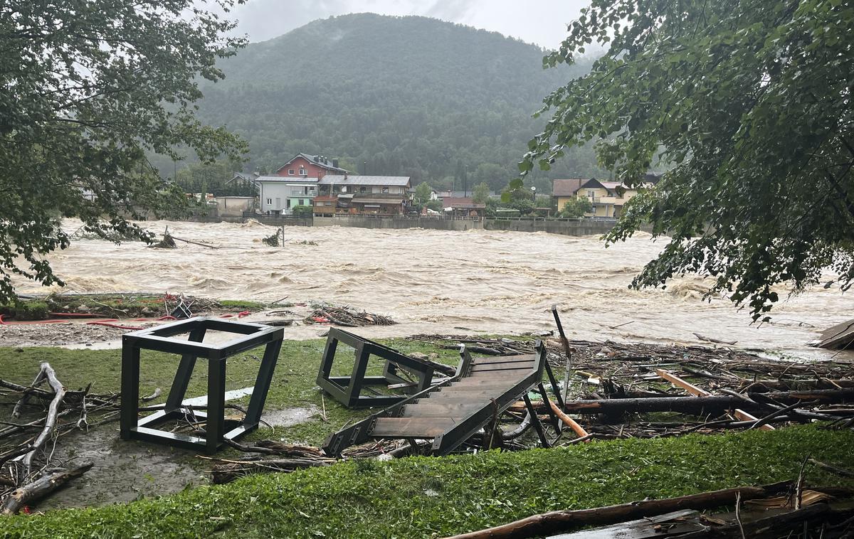 Tacen | Tako so poplave razdejale kajakaši center v Tacnu. | Foto Kajakaška zveza Slovenije