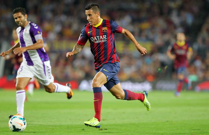 Dvaintridesetletni Španec Cristian Tello Herrera je nekaj sezon igral tudi v napadu za udarno postavo Barcelone. | Foto: Guliverimage