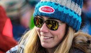 Shiffrinova razred zase, Ilka Štuhec od veselja dvignila palici