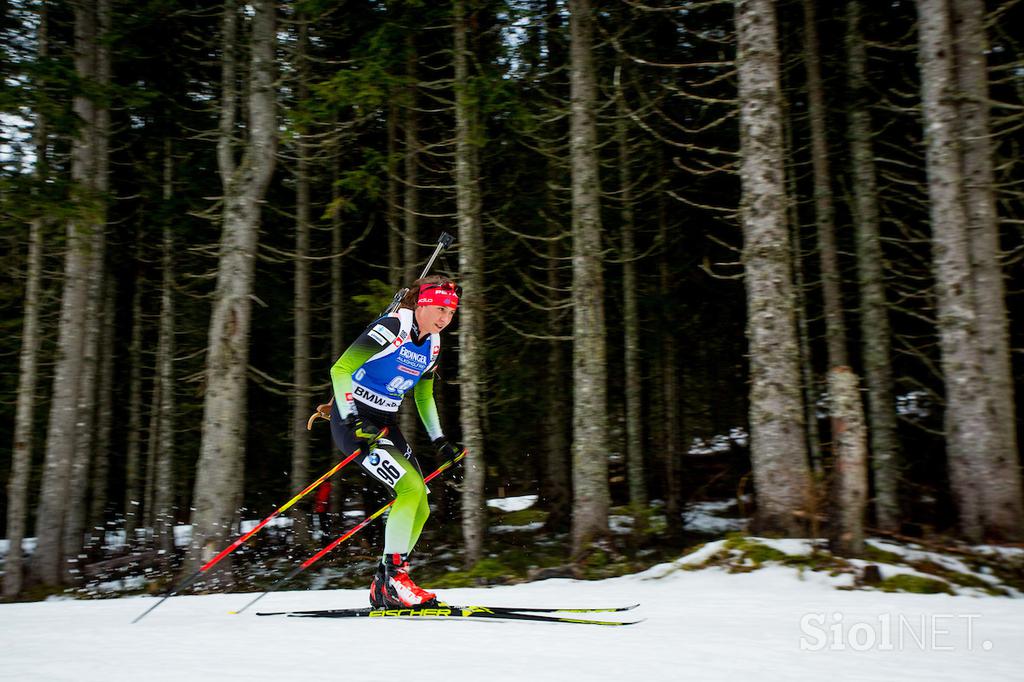 Biatlon svetovni pokal Pokljuka posamični tekmi (m in ž)