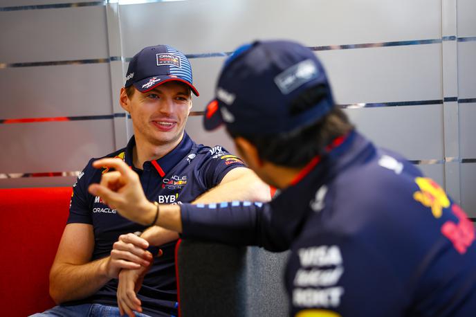 Max Verstappen | Max Verstappen na četrtkovi predstavitvi novega Red Bullovega dirkalnika RB20. | Foto Red Bull Content Pool