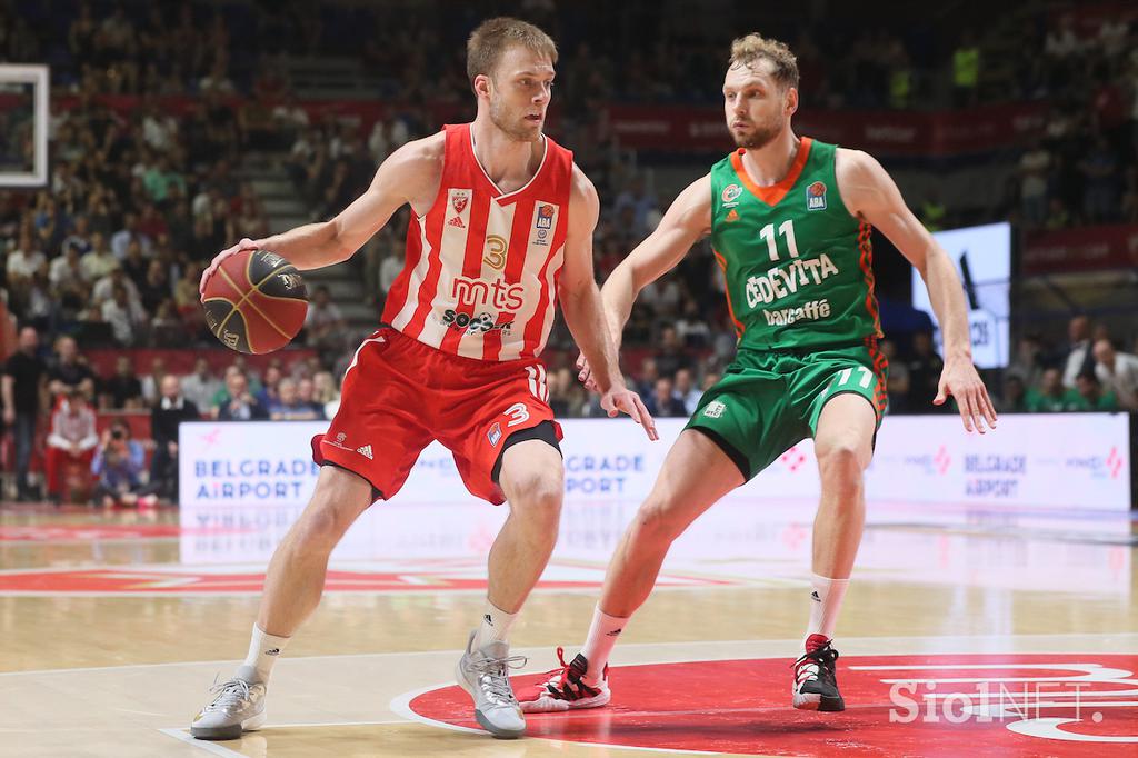 Crvena zvezda : Cedevita Olimpija, liga ABA, polfinale 3. tekma