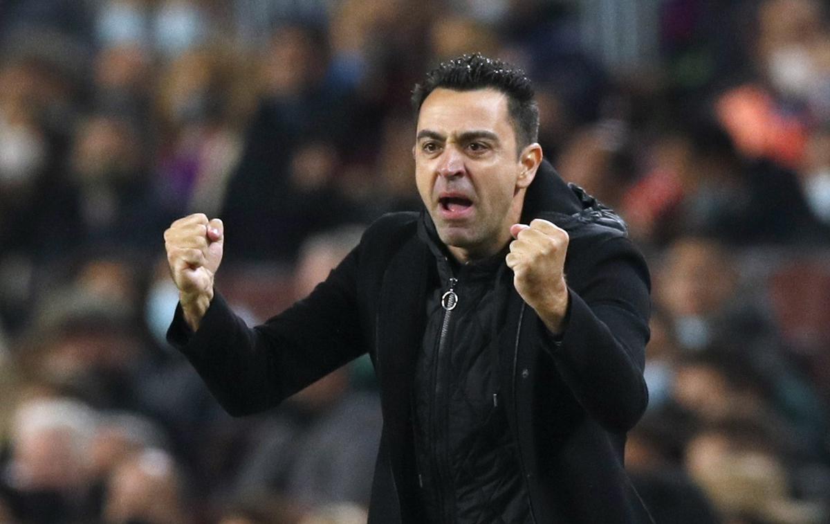 Xavi Hernandez | Novopečeni trener Barcelone Xavi Hernandez je imel veliko sreče, da je v mestnem obračunu premagal Espanyol. | Foto Reuters