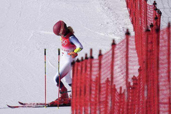 Mikaela Shiffrin je odstopila že v prvi vožnji. | Foto: Guliverimage/Vladimir Fedorenko