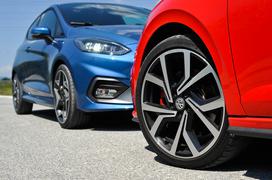 Volkswagen polo GTI in ford fiesta ST