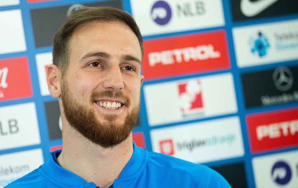 Jan Oblak | Jan Oblak je prepričan, da bi lahko Slovenija v petek prekrižala načrte Avstrijcem. | Foto Vid Ponikvar