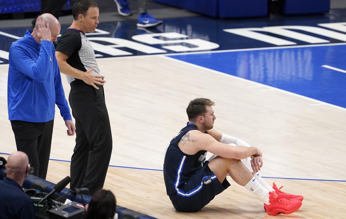 Luka Dončić | Dončić je s 44 točkami dosegel svoj najboljši točkovni izkupiček v končnicah lige NBA. | Foto Gulliver/Getty Images