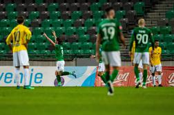 Olimpiji ljubljanski derbi in prvo mesto #video