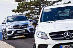 Primerjalni test: mercedes GLE 350d in mercedes GLE coupe 350d 