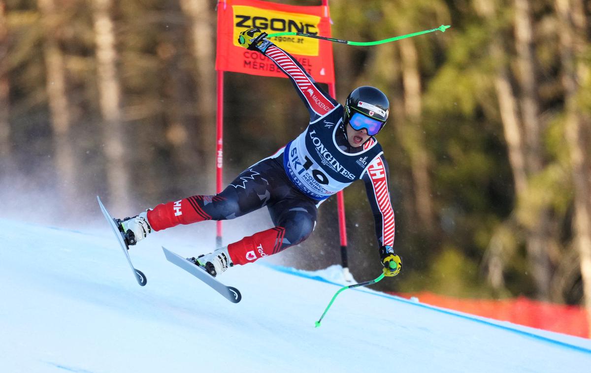 James Crawford | Kanadčan James Crawford je postal presenetljivi junak superveleslaloma. | Foto Reuters