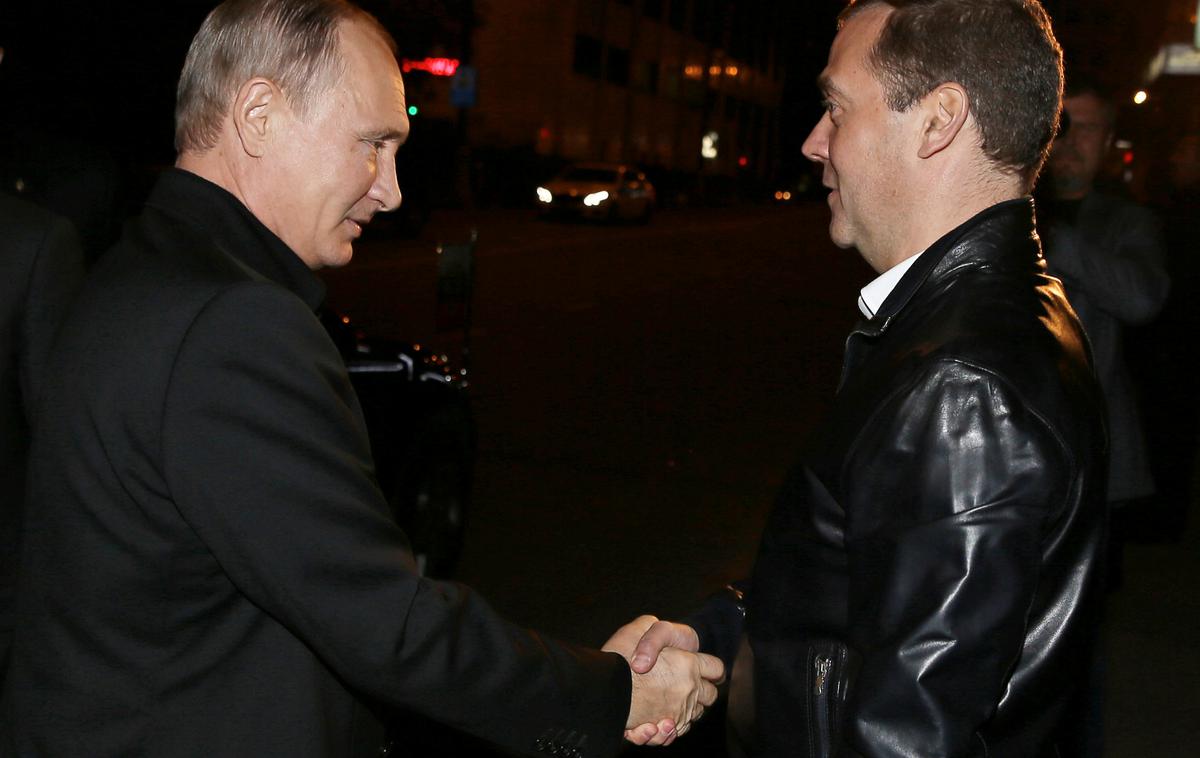 Vladimir Putin, Dmitrij Medvedjev | Foto Reuters