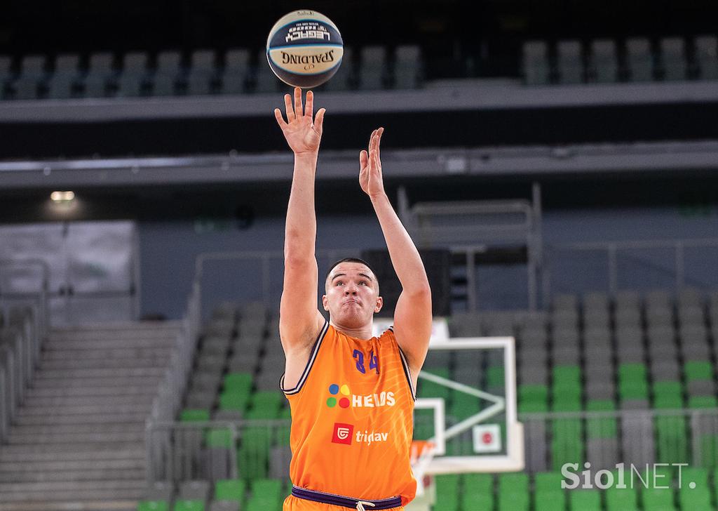 Finale DP v košarki (2. tekma): Cedevita Olimpija - Helios Suns