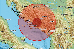 BiH stresel močan potres