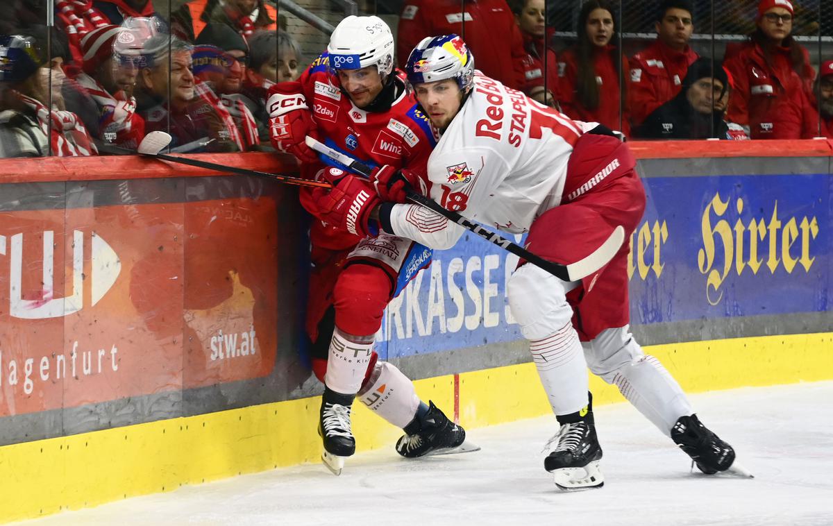 EC KAC : Red Bull Salzburg | Prvo tekmo finalne serije IceHL je z 1:0 dobil Salzburg. | Foto EC-KAC/Pessentheiner