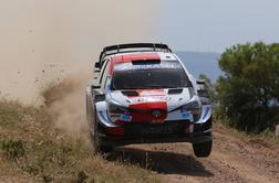 Ogier do prvega mesta na Sardiniji