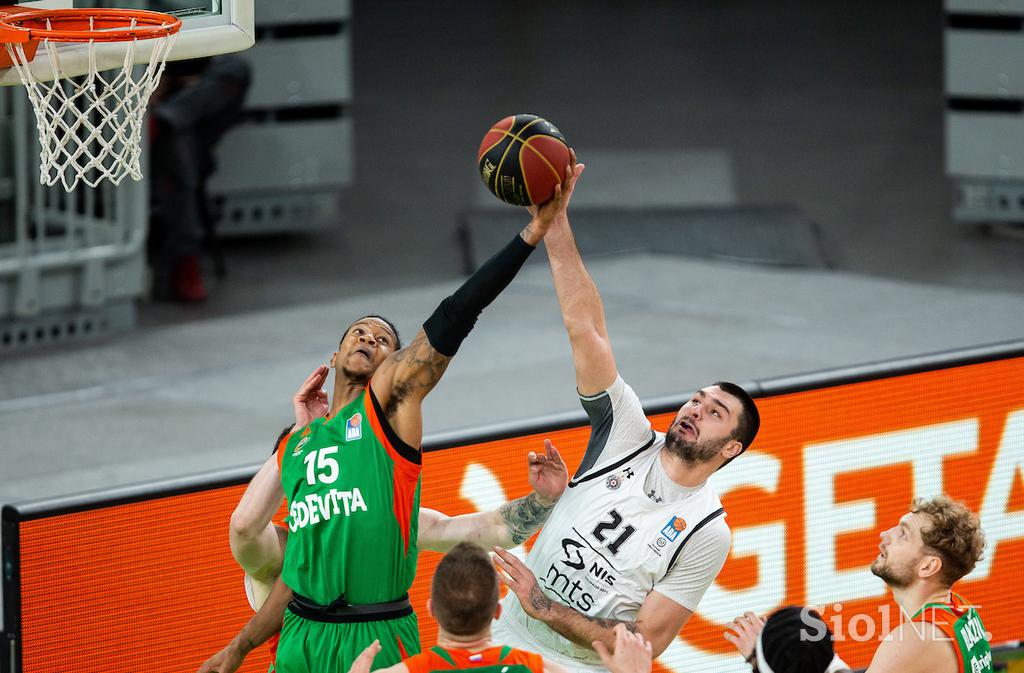 Liga ABA: Cedevita Olimpija - Partizan