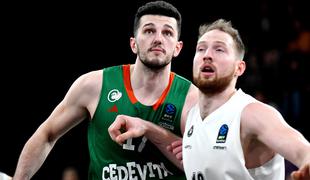 Cedevita Olimpija po skoraj letu končala črn evropski niz