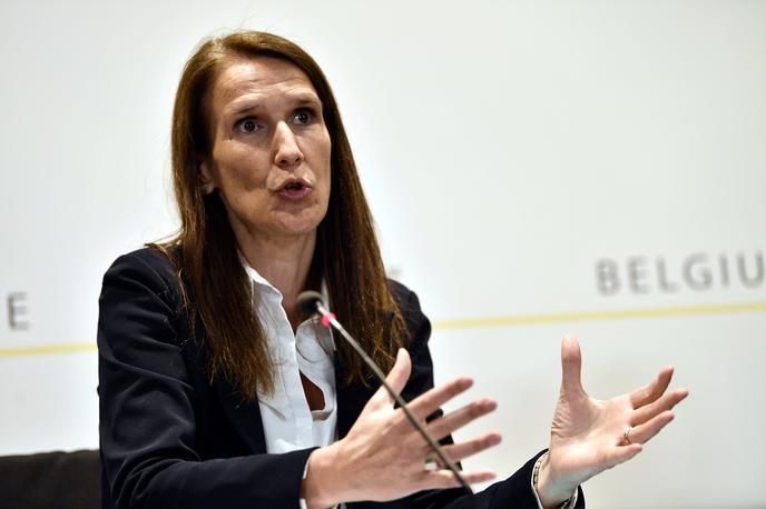 Sophie Wilmes | Wilmèsova se je De Croojevi vladi pridružila kot zunanja ministrica in podpredsednica vlade oktobra 2020. | Foto Reuters