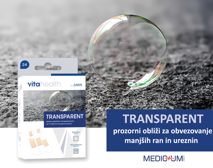 Transparentni obliži VitaHealth | Foto: 