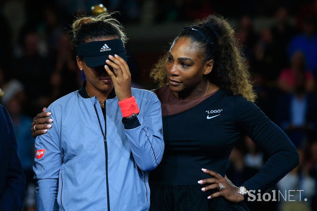 Naomi Osaka. Serena Williams