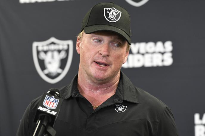 Jon Gruden | Jon Gruden ni več trener La Vegas Raiders. | Foto Guliverimage