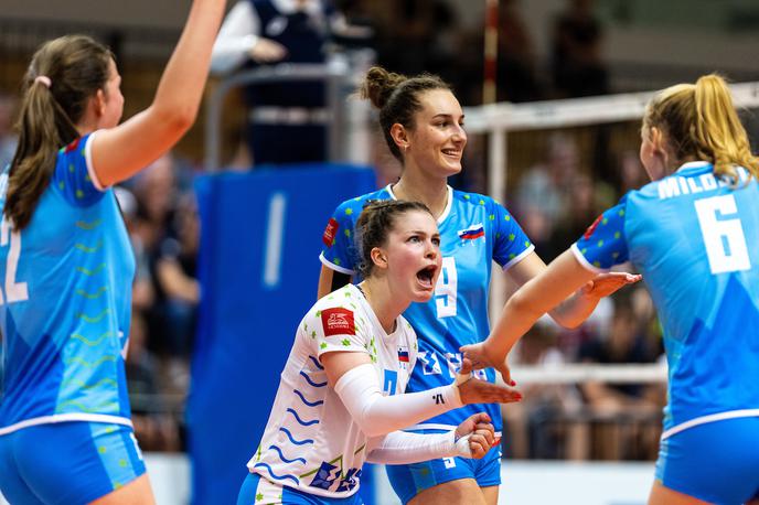 slovenska ženska odbojkarska reprezentanca, odbojkarska reprezentanca | Slovenke so v Gradcu zmagale s 3:2 v nizih. | Foto Matic Klanšek Velej/Sportida