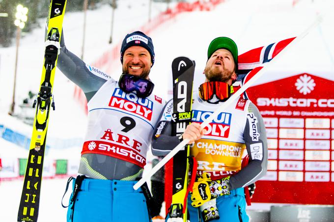 Nič več udarni norveški tandem: Aksel Lund Svindal in Kjetil Jansrud | Foto: Reuters