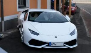 Po Gorenjski vozi lamborghini huracan: lastnik Slovenec, registriran v Nemčiji?