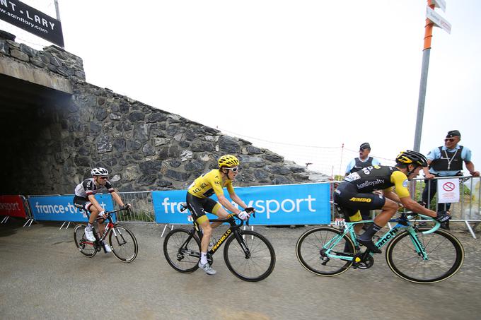 Nazadnje sta Rogliču sledila le še Thomas in Dumoulin. | Foto: Getty Images