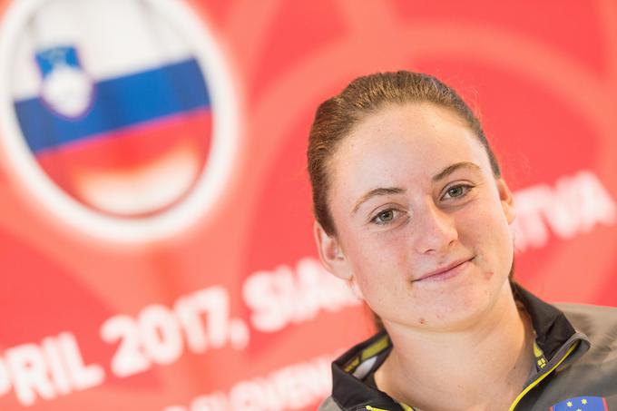 Tamara Zidanšek, ki je v ponedeljek v Seulu premagala Polono Hercog, je 72. igralka sveta. | Foto: Vid Ponikvar