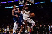 LeBron James Lakers Nets