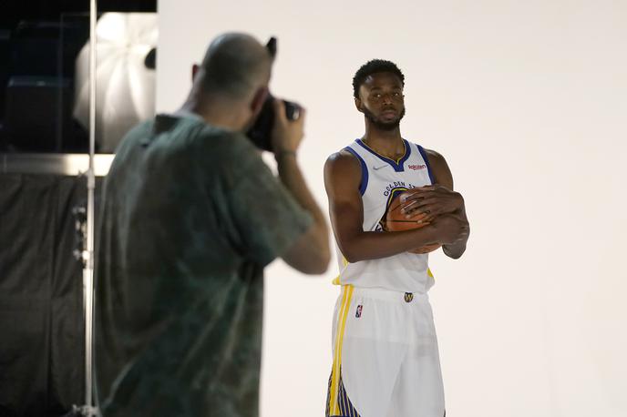 Andrew Wiggins | Andrew Wiggins je še zadnji član košarkarske ekipe Golden State Warriors, ki se je cepil proti covid-19. | Foto Guliverimage