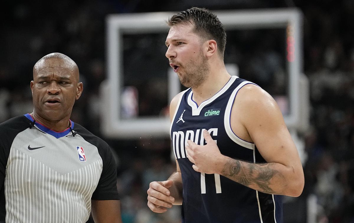 Dallas Mavericks Luka Dončić | Luka Dončić se je prvi večer nove sezone podpisal pod trojni dvojček. | Foto Guliverimage