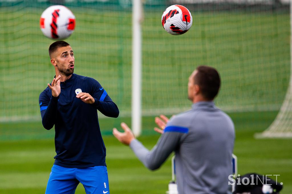 slovenska nogometna reprezentanca, trening