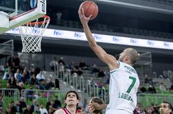 Olimpija niza poraze, tokrat je bila spretnejša Crvena zvezda