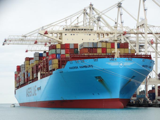 Maersk tovorna ladja Koper | Foto: Kristijan Bračun