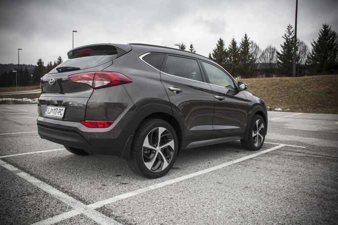 Hyundai tucson je po uradni statistiki najbolje prodajani športni terenec. | Foto: Matej Leskovšek